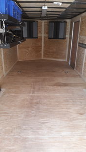 Before & After Trailer Floor Two-Part epoxy & Flakes in Sanford, FL (1)