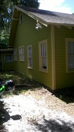 Exterior Home Repainted Deland, FL